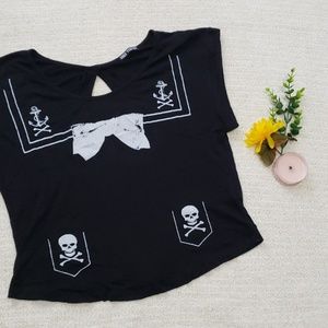 Sailor crop top